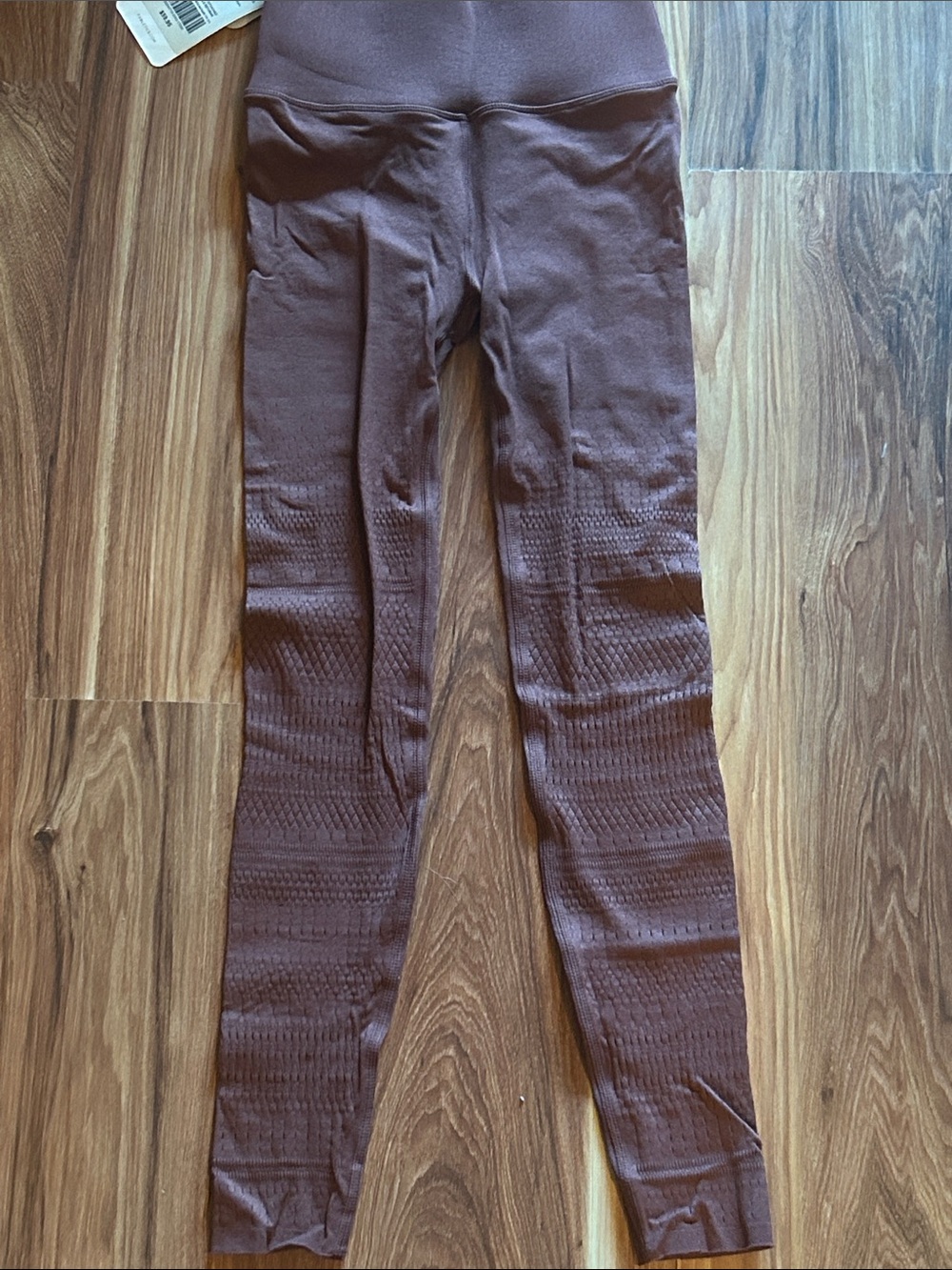 Fabletics Terracotta High Waisted Macrame Leggings - NEW